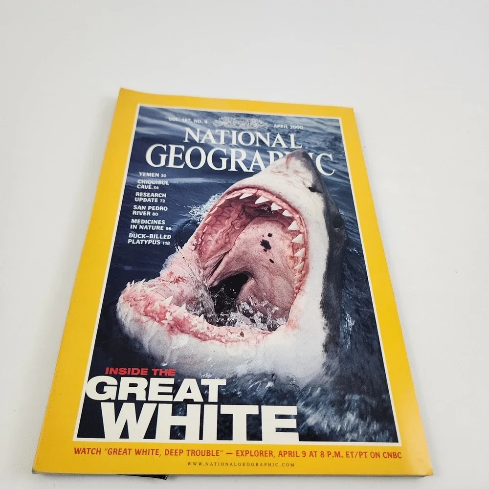 National Geographic Magazine April‎ 2000 No  Insert